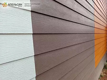 Монтаж фиброцементного сайдинга Decover + Водосточной системы + Террасной доски из ДПК в СНТ Рубеж Монтаж фиброцементного сайдинга Decover + Водосточной системы + Террасной доски из ДПК в СНТ Рубеж