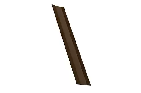Крепежная планка жалюзи Grand Line Milan,Tokyo, 0,45 Print Elite, Choco Wood
