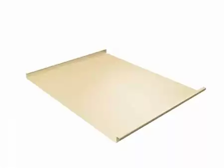 Фальц двойной стоячий Гранд Лайн / Grand Line, Drap 0.45, цвет RAL 1014 (слоновая кость)