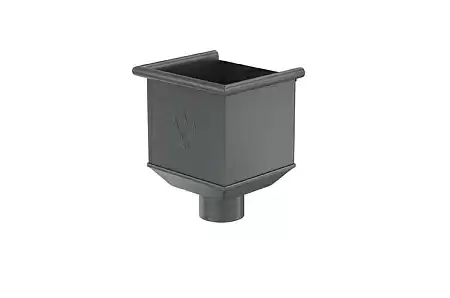 Воронка водосборная D90 Aquasystem PU Matt, RAL 7024 графит