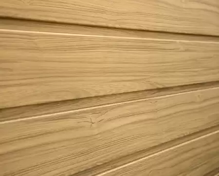 Металлический сайдинг Гранд Лайн / Grand Line профиль Квадро Брус, Print elite 0.45, цвет Choko Wood (Шоколадное дерево)
