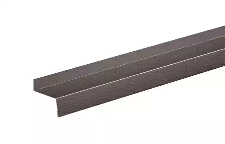 Фартук на цокольный отлив 50 Aquasystem, Pural Matt 0.5, 2.0 м, RR 32 темно-коричневый