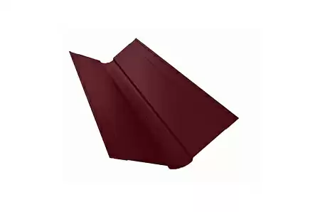 Ендова верхняя фигурная Grand Line, Velur X 0.5, 150х150 мм, цвета по каталогу RAL и RR