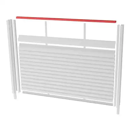 Крышка 65х40 жалюзи Grand Line Milan,Tokyo, 0,5 Satin, RAL 6005 зеленый мох