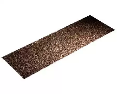 Плоский лист Метротайл (Metrotile), цвет цедар-браун, 1370х450 мм
