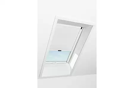 Штора рулонная затемняющая Roto ZRV M, 94x118, белая