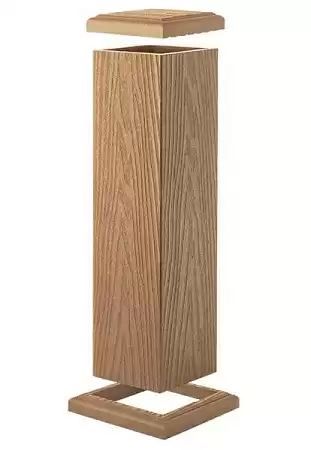 Столб TalverWood, 125x125x3000 мм, орех