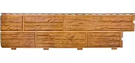 Сайдинг формованный Альта Профиль Сланцевая порода, 3100x270x1.1 мм, золотистый Сайдинг формованный Альта Профиль Сланцевая порода, 3100x270x1.1 мм, золотистый