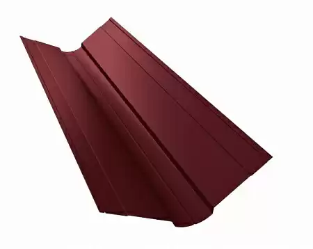 Ендова верхняя фигурная Grand Line (Гранд Лайн), покрытие PurLite Matt 0.5, 100х100 мм, цвета по каталогу RAL и RR