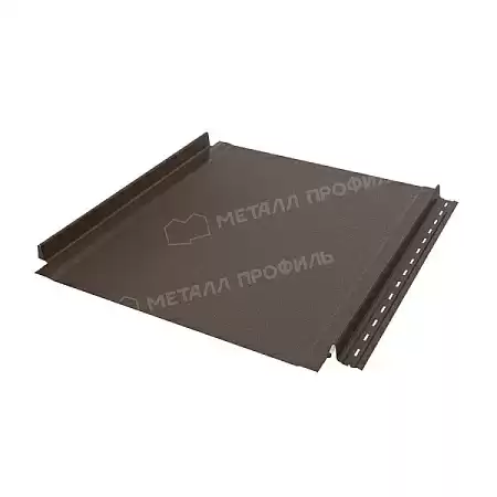 Фальцевая панель Металл Профиль FASTCLICK VALORI 0.5, тёмно-коричневый DarkBrown