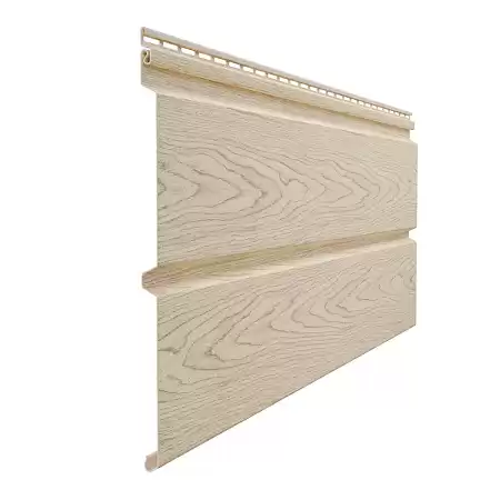 Cайдинг блок-хаус Docke LUX Лиственница Брус D6S, 3.60x0.300 м, камчатский