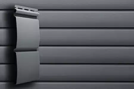 Сайдинг акриловый Grand Line Premium Acryl, Блок-хаус D4,8 GL, 3.00*0.244 м, графит