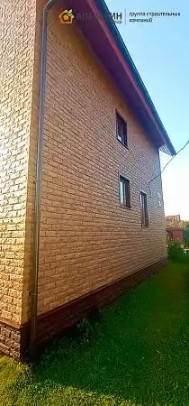 Монтаж фасада панелями Альта Профиль в п. Мга