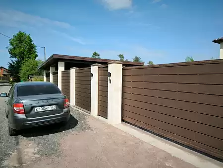 Фиброцементный сайдинг FCS Wood, 3000x190x8 мм, F21