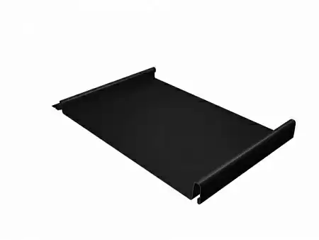 Кликфальц Гранд Лайн / Grand Line, PurLite Matt 0.5, цвет RAL 9005 (черный янтарь)