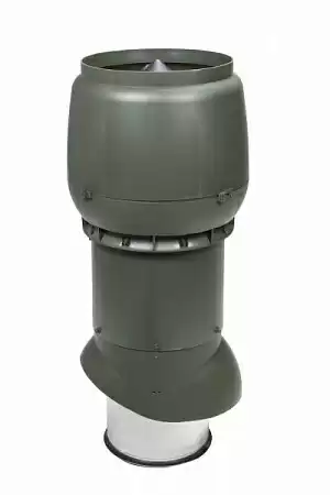 Изолированный вентиляционный выход Vilpe (Вилпе) XL 250/300/700, высотой 700 мм, зеленый