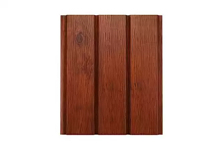 Софит без перфорации AQUASYSTEM, 0.45 Printech, 2400х303 мм, Американский орех Софит без перфорации AQUASYSTEM, 0.45 Printech, 2400х303 мм, Американский орех