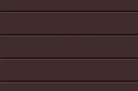 Металлический сайдинг Aquasystem Скандинавский брус Модерн узкий, Rooftop Бархат, 3.0 м, RAL 8017 коричневый