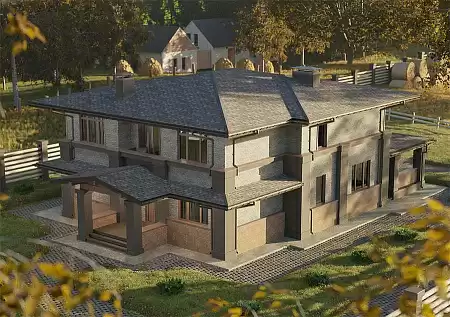 Ламинированная битумная черепица Docke Dragon LUX, Фладен, 2,38 м2/уп
