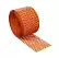 Карнизная сетка Eurovent Eaves Grate, 100 мм x 5 м, RAL 8004 кирпичный