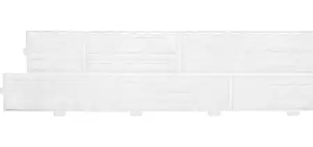 Сайдинг формованный Альта Профиль Сланцевая порода, 3100x270x1.1 мм, белый Сайдинг формованный Альта Профиль Сланцевая порода, 3100x270x1.1 мм, белый