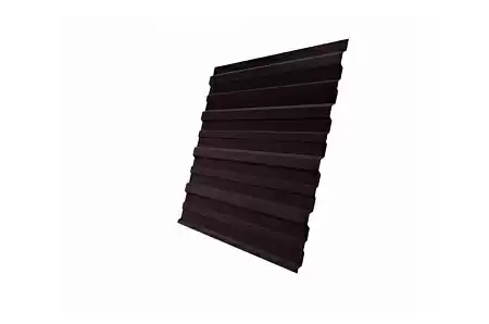 Профнастил С10А Grand Line 0.5 Velur X, RAL 8017 шоколад