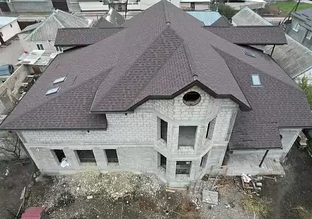 Ламинированная битумная черепица Docke Premium Dragon, Зрелый каштан, 2,38 м2/уп