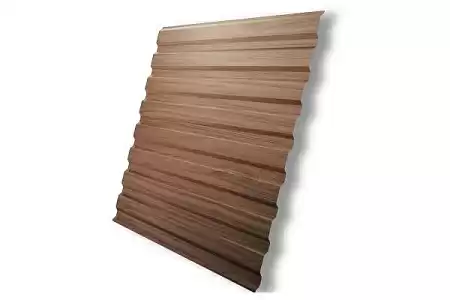 Профнастил С20А Гранд Лайн / Grand Line 0.45 Print elite Zn 140, цвет Honey Wood (Медовое дерево)