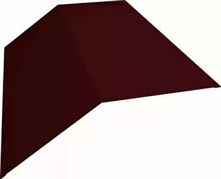 Конек плоский Grand Line (Гранд Лайн), покрытие PurPro Matt 0.5, 145х145 мм, цвета по каталогу RAL и RR
