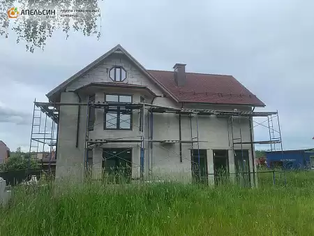 Монтаж фасадных панелей Альта Профиль Кирпич Рижский