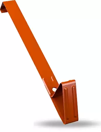 Точечный снегозадержатель для натуральной черепицы SNOWSTOP DB, кирпичный RAL 8004