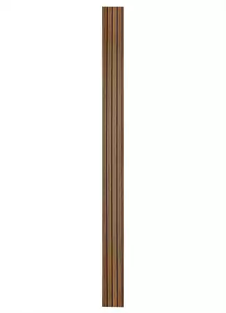 Стеновая панель CM Wall Dual, 3000x219x26 мм, teak (тик)
