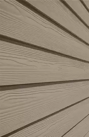 Фиброцементный сайдинг Cedral Lap Wood под дерево, 3600x190 мм, Белая глина (С14)