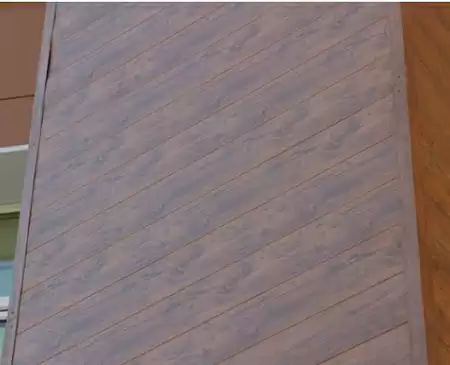 Металлический сайдинг Гранд Лайн / Grand Line профиль Вертикаль, GreenCoat Pural Matt 0.5, цвет RR 32 темно-коричневый (RAL 8019)