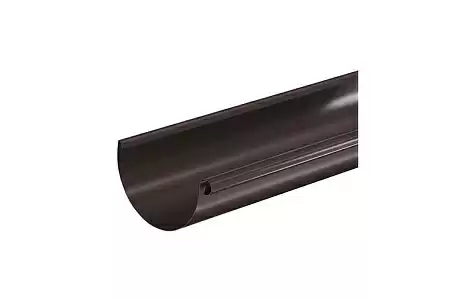 Желоб водосточный D125 Aquasystem PU, 3 м, RR 32 темно-коричневый