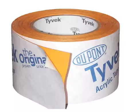 Односторонняя акриловая лента (60 мм x 25 м) Tyvek / Тайвек Acrylic Tape