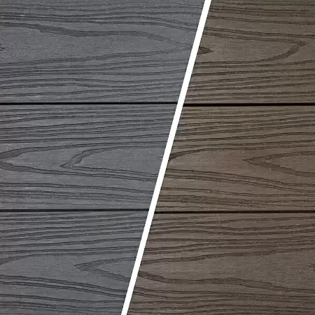 Ступень Co-Ex CM Decking 3000х138х23, Волнат/Чаркоал