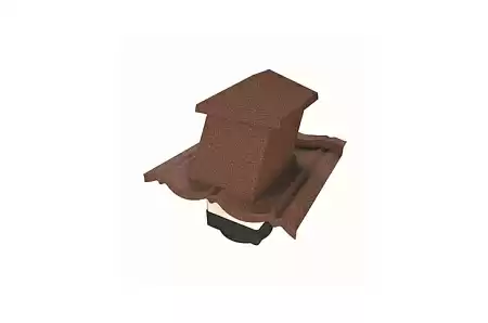 Кровельный вентилятор HV15-15 Метротайл (Metrotile), цвет серый