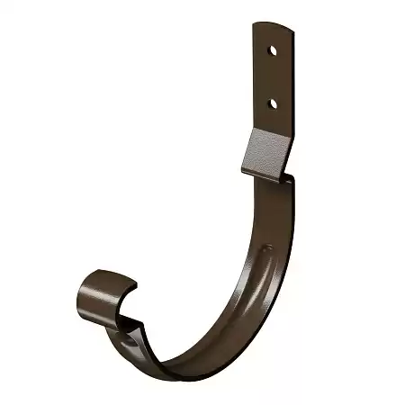 Карнизный крюк короткий Docke STAL STANDARD D125 RAL 8017 коричневый