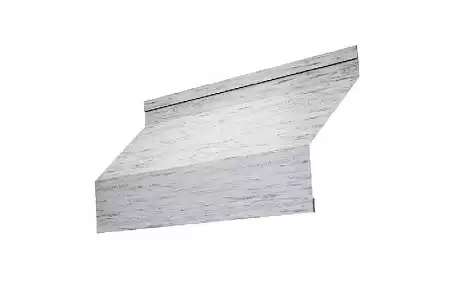 Ламель жалюзи Grand Line Milan, 0,45 Print Elite, гладкая Snow Wood
