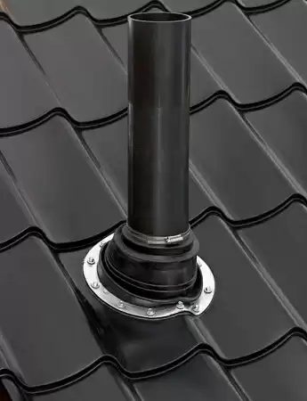 Roofseal - 4/7 комплект уплотнитель Ø 150-280 мм Vilpe (Вилпе) черный