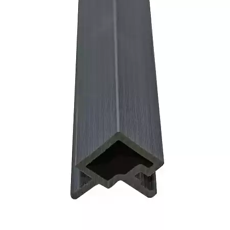 Угловой профиль CM Wall, 4000x56x49 мм, ebony (серый)