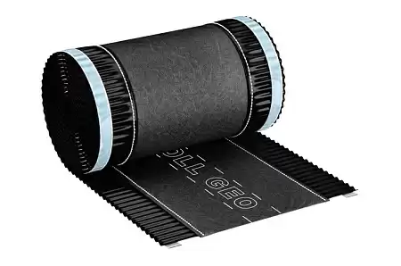 Коньковая лента Eurovent ROLL GEO, 310 мм x 5 м, RAL 9005 черный