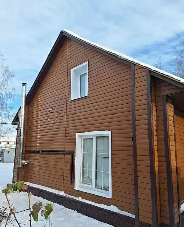 Сайдинг акриловый двухпереломный BH-03 Альта Профиль Блок-хаус, 3000x222х1.1 мм, дуб светлый