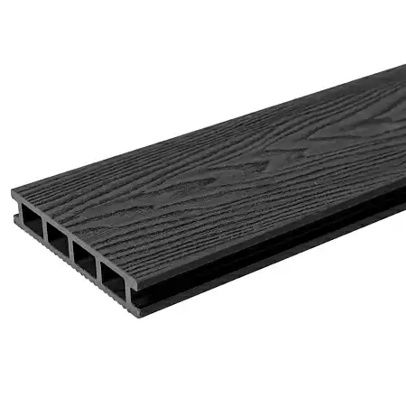 Террасная доска CM Decking Vintage ДПК, 3000x140x25 мм, Черное Дерево