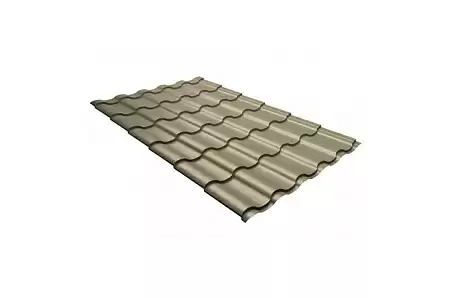 Волновой профиль Grand Line Kredo, 0,45 PE, Zn 100, RAL 1015 св. слоновая кость