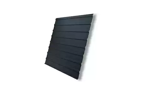 Профнастил С10А Grand Line 0.5 Velur X, RAL 7016 антрацитово-серый