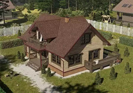 Ламинированная битумная черепица Docke Dragon STANDARD, Тёмно-коричневый, 2,38 м2/уп
