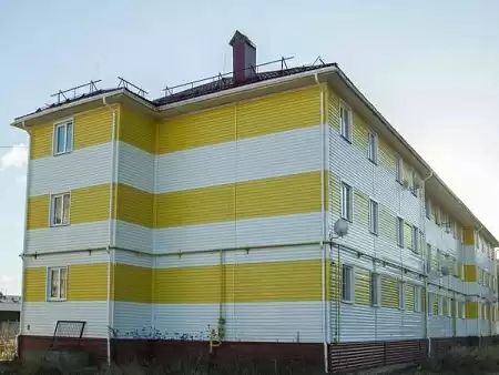 Металлический сайдинг Гранд Лайн / Grand Line профиль Корабельная доска, PE 0.45, цвет Ral 3009 (оксидно-красный)