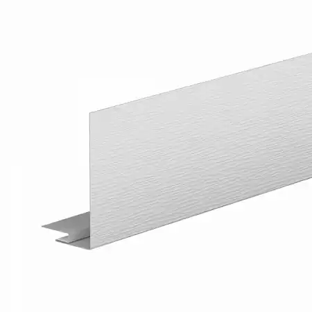 Профиль для оконных и дверных проёмов 100/250 Aquasystem, PE 0.45 (Zn140), 2.0 м, RR 20 мраморно-белый